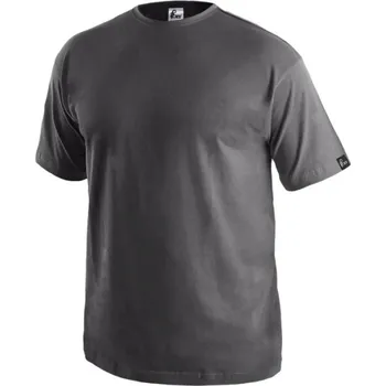 Pánské tričko Tričko CXS-DANIEL, 100% bavlna, šedé, vel. XL, CANIS