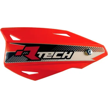 Chránič ruky pro motocykl RACETECH (RTECH) CHRÁNIČE RUKOU VERTIGO CROSS/ENDURO RED (S ÚCHYTY NA ŘÍDÍTKA)