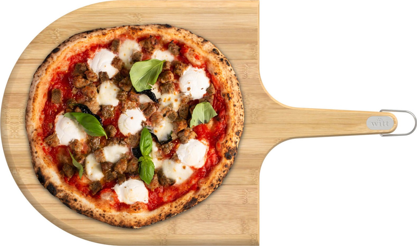 Dřevěná pizza lopatka 30cm WITT