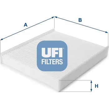 Ventilátor topení a klimatizace Filtr, vzduch v interiéru UFI 53.190.00