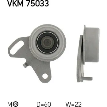 Napínací kladka, ozubený řemen, VKM 75033