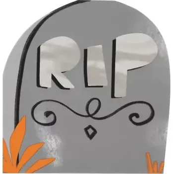 Papírový ubrousek Papírové party ubrousky RIP náhrobek 16 ks