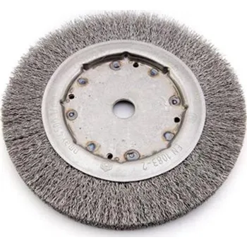 Drátěný kartáč Osborn 0002522161 - Kartáč drátěný kotoučový pr. 100 mm, šíře 13 mm otvor pr. 13 mm zvlněný ocelový drát pr. 0,30 mm Superior