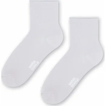 Dámské ponožky Světle šedé dámské bambusové ponožky Art.059 NC002, LIGHT GRAY Velikost: 38/40