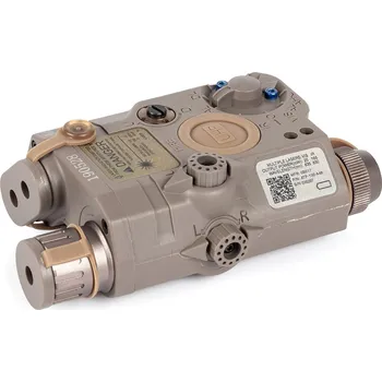 Sportovní střelba Element PEQ-15/LA-5C UHP se zeleným laserem (RIS) - Dark Earth