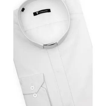 Pánská košile Kněžská košile VS-PK 1850K bílá 100% bavlna, VELIKOST 2XL