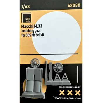 Plastikový model 1/48 Macchi M.33 Beaching gear (SBS)