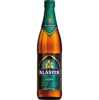 Pivo Pivovar Klášter Světlý ležák 11° 0,5 l sklo
