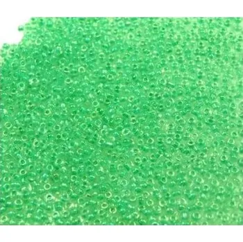 Dětské navlékací korálky Korálky ROKAJL 2mm Světle zelená