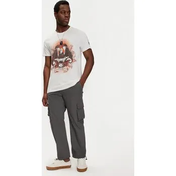 Pánské kalhoty Brave Soul Joggers kalhoty MTR-EVANDERGRY Šedá Relaxed Fit 30