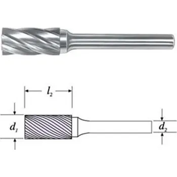 Příslušenství k frézce SGS 29010 (SA-7NMF) - Fréza technická SA-7MNF válcová pr. 19,0x25mm, stopka 8mm
