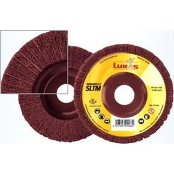 Brusný kotouč Lukas SLTM 115 S207/240 - Kotouč brusný pr. 115x22,2mm, lamelový NAWAROFLEX