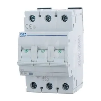 modulární přístroj a rozvaděč 1F / 3F jednofázový třífázový jistič OEZ LPN minia Varianta: 3F LPN D32A 34065