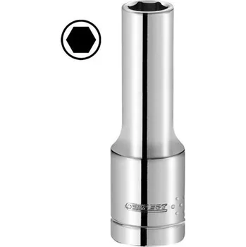 Gola hlavice Tona Expert E030311 - Hlavice nástrčná - ořech 1/4", 7/32", 6-hranný, prodloužený, chromovaný leštěný, DIN3124