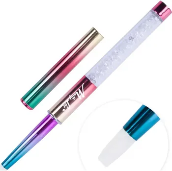 Silikonový aplikátor na pigmenty, kamínky a zdobení No.1 (Silikonový aplikátor s kamínky)