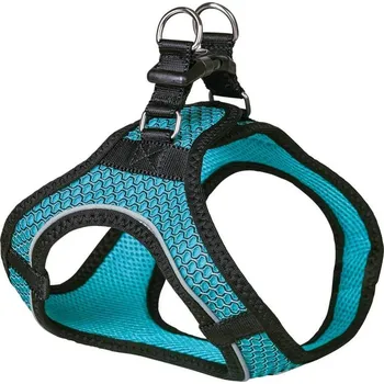 Postroj pro psa Nobby hrudní postroj MESH AIR světle modrá S-M