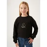 dívčí crop top mikina černá Mayoral 6455-36 velikost 158