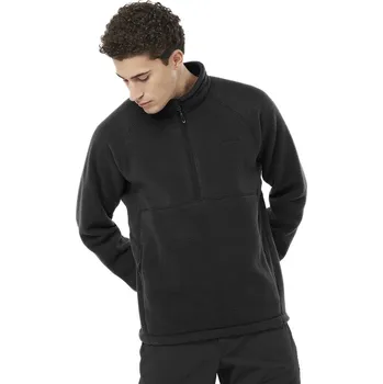 Pánská mikina Salomon Chroma Fleece HZ M LC2283800 - deep black L