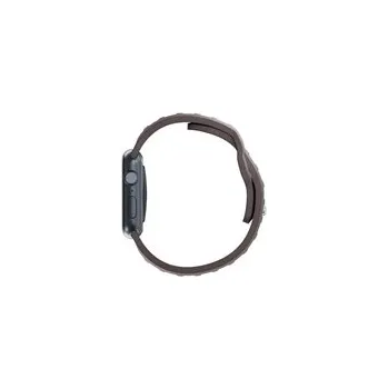 Chytré hodinky 3mk Silicone Watch Strap pro Apple 42/44/45/49 mm Taupe