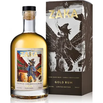 Rum ZAKA French Caribbean 42% 0,7 l