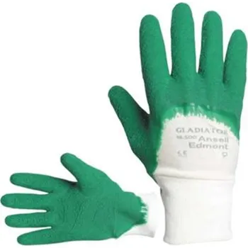 Pracovní rukavice ANSELL 16-500 - Gladiator - Rukavice pracovní (vel.10) pletené, dlaň a prsty máčené v kaučuku, protiskluzné
