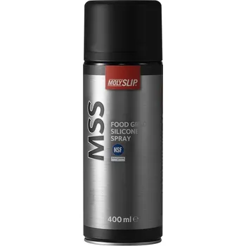 Molyslip MSS, 400ml sprej (Silikonový potravinářský mazací sprej s NSF)