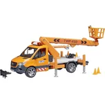 bruder Mercedes Benz Sprinter pracovní jeviště s Light a zvukovým modulem hotový model Model užitkového vozidla