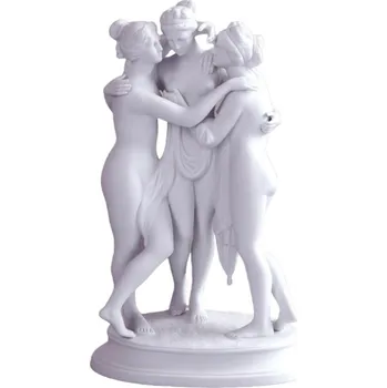 Aelteste Volkstedter Tři grácie porcelánová soška 16 x 9 x 25 cm Aelteste Volkstedter Tři grácie porcelánová soška 16 x 9 x 25 cm
