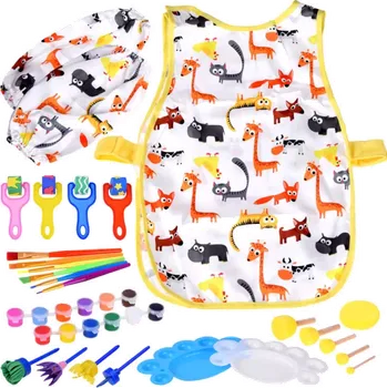 omalovánky Jokomisiada Zástěra na malování 27 El. Štětce Za4422