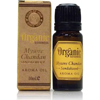 Vonný olej Esenciální olej Santalové dřevo 10 ml Organic Goodness
