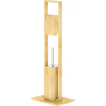 Bambus BMBA02-PRH stojan na WC štětku s držákem toaletního papíru Eisl Sanitär