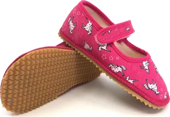 Dívčí baleríny Dívčí Barefoot bačkory-baleríny Beda Unicorn (BF 060010/BA) 32, Vnitřní délka boty: 20,7 cm, Vnitřní šířka boty: 8,0 cm