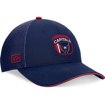 Kšiltovka Fanatics Pánská kšiltovka Washington Capitals 2024 Draft NHL On Stage Trucker Adjustable Hat