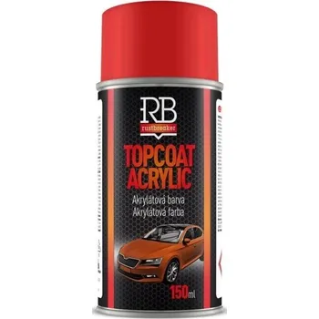 Barva ve spreji Rustbreaker RB TOPCOAT ACRYLIC AKRYLÁTOVÁ BARVA ŠKODA Barva: 0069 plnič šedý, Balení: 150 ml