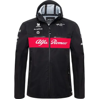 Pánská bunda F1 officilal Týmová větrová bunda Alfa Romeo F1 Team černá Velikost: XL