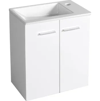 Koupelnový nábytek ZOJA 51047A - 9050 koupelnová skříňka s umyvadlem Aqualine