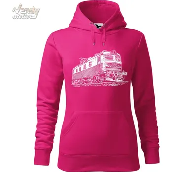 Pánská mikina Mikina - 479.0027 Hrbatá Barva: Purpurová (40), Velikost: XL, Střih: Dámské