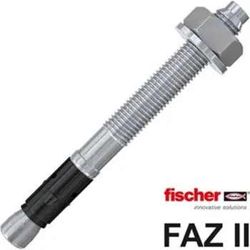 Hmoždinka Fischer 096188 - Kotva svorníková pr. 16 x 423 mm ocelová FAZ II M16 s podložkou, (balení 10 ks)