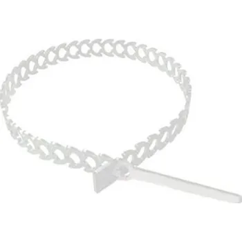 Stahovací páska Fischer 533855 - Pásky stahovací KableFix transparentní, čirý, průhledný (balení 20ks)