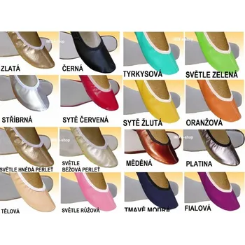 Dětské celokožené cvičky - RŮZNÉ BARVY Tyrkysová 29 (délka chodidla 18,5 cm)