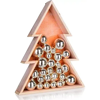 Vánoční dekorace Vánoční stromek s 15 LED, výška 38 cm GRUNDIG