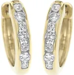 Zlatnictví U Kostela Diamantové kroužky ze žlutého zlata 10767ž 907709136