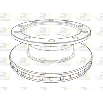 Brzdový kotouč ROADHOUSE Brzdový kotouč - 430 mm RDH NSX1199.20