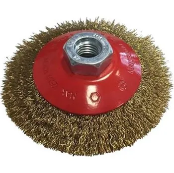 Drátěný kartáč Osborn 2008512161 - Kartáč talířový drátěný pr. 100 mm, závit M14, ocelový drát 0,30 mm (BLISTR)