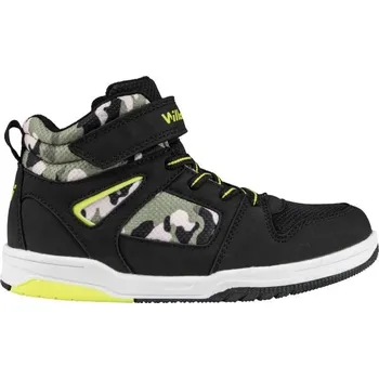 Dětská volnočasová obuv Willard BOBBY MID II 25 Černá, Světle zelená, Žlutá, Bílá