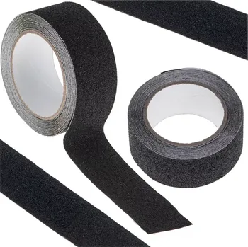 Lepicí páska KIK KX5113 Protiskluzová páska 50 mm x 5 m černá