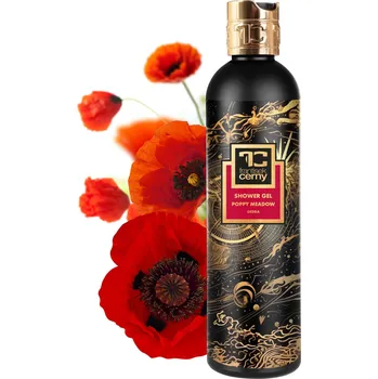 Sprchový gel POPPY MEADOW | exkluzivní šetrný sprchový gel s glycerinem & Aloe vera | 320 ml | FC DEDRA exclusive