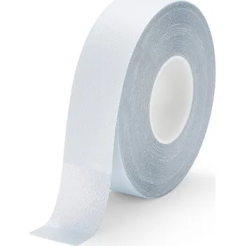 Lepicí páska Průhledná plastová voděodolná protiskluzová páska FLOMA Super Resilient - 18,3 m x 5 cm a tloušťka 1,3 mm (80081211) FLOMAT