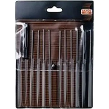 Bahco 2-472-16-0-0 - Sada jehlových pilníků 160 mm, 12-dílná, sek 0