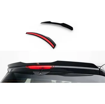 Auto-moto Prodloužení spoileru Brabus Smart Fortwo C451 Facelift černý lesklý plast